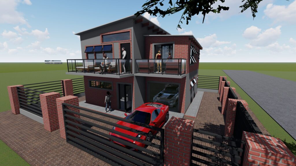 3 Bedroom Double Storey House Plan Pdf