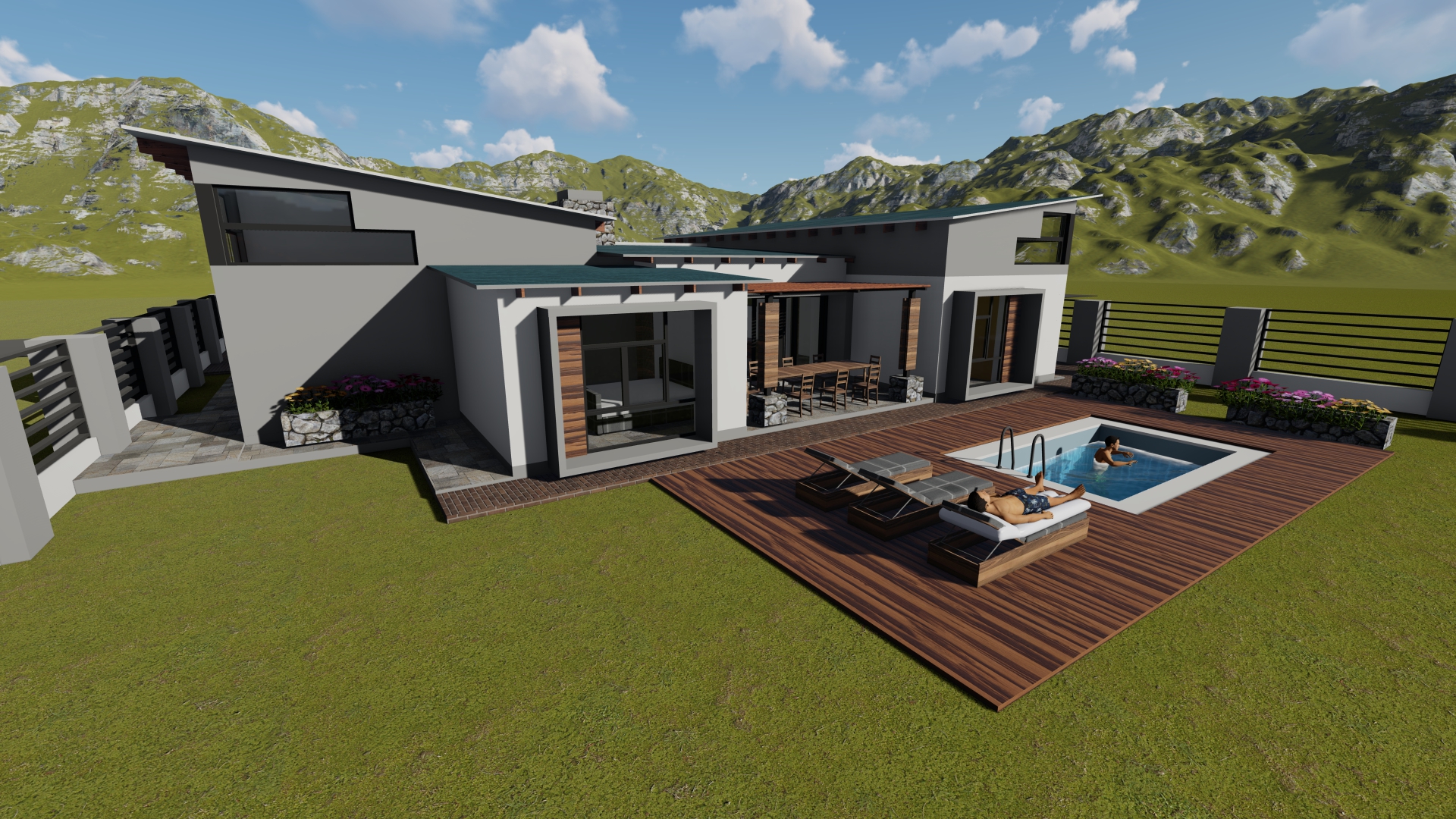 Contemporary 3-Bedroom House Plan PDF - Image 7