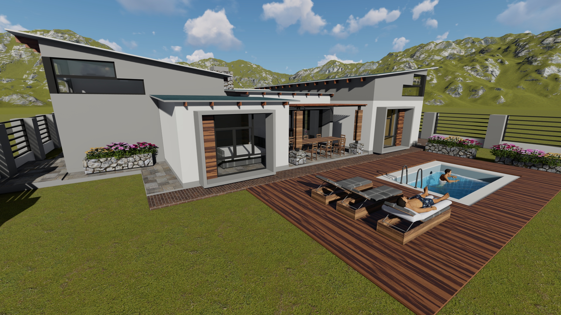 Contemporary 3-Bedroom House Plan PDF - Image 6
