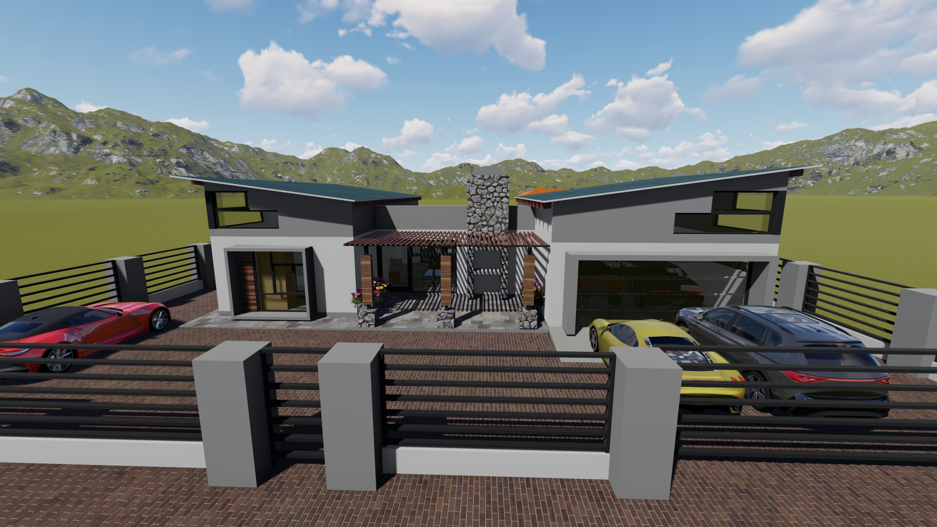 Contemporary 3-Bedroom House Plan PDF - Image 3
