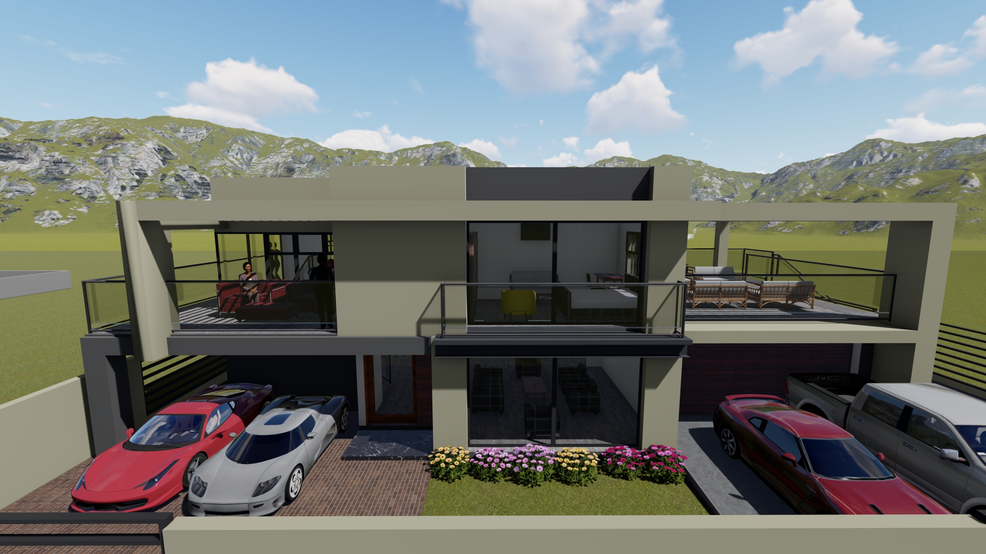 4 Bedroom Double-Storey House Plan PDF