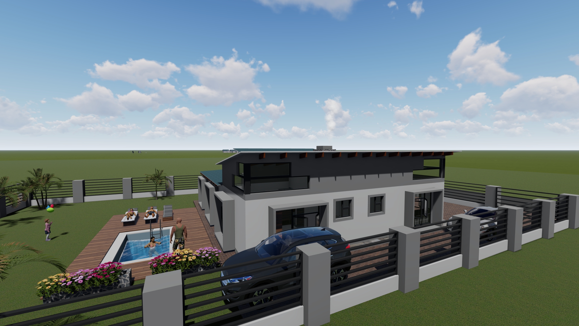 4 Bedroom Butterfly House Plan Pdf - Image 3