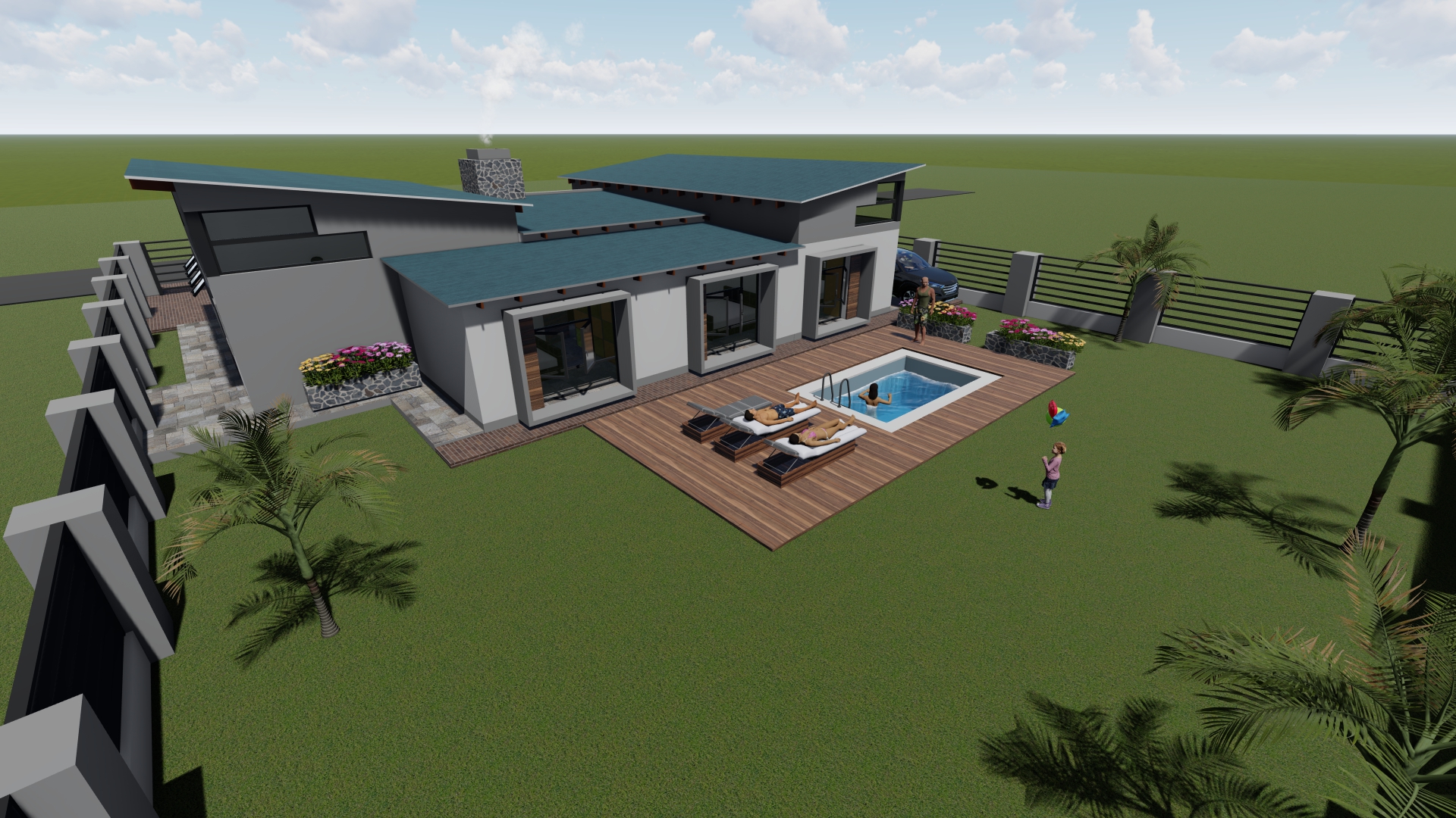 4 Bedroom Butterfly House Plan Pdf - Image 5