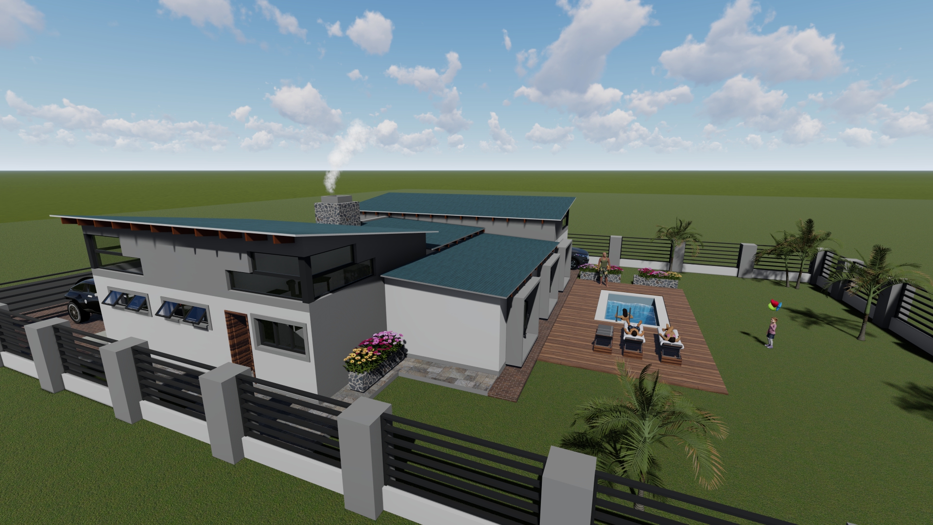4 Bedroom Butterfly House Plan Pdf - Image 6