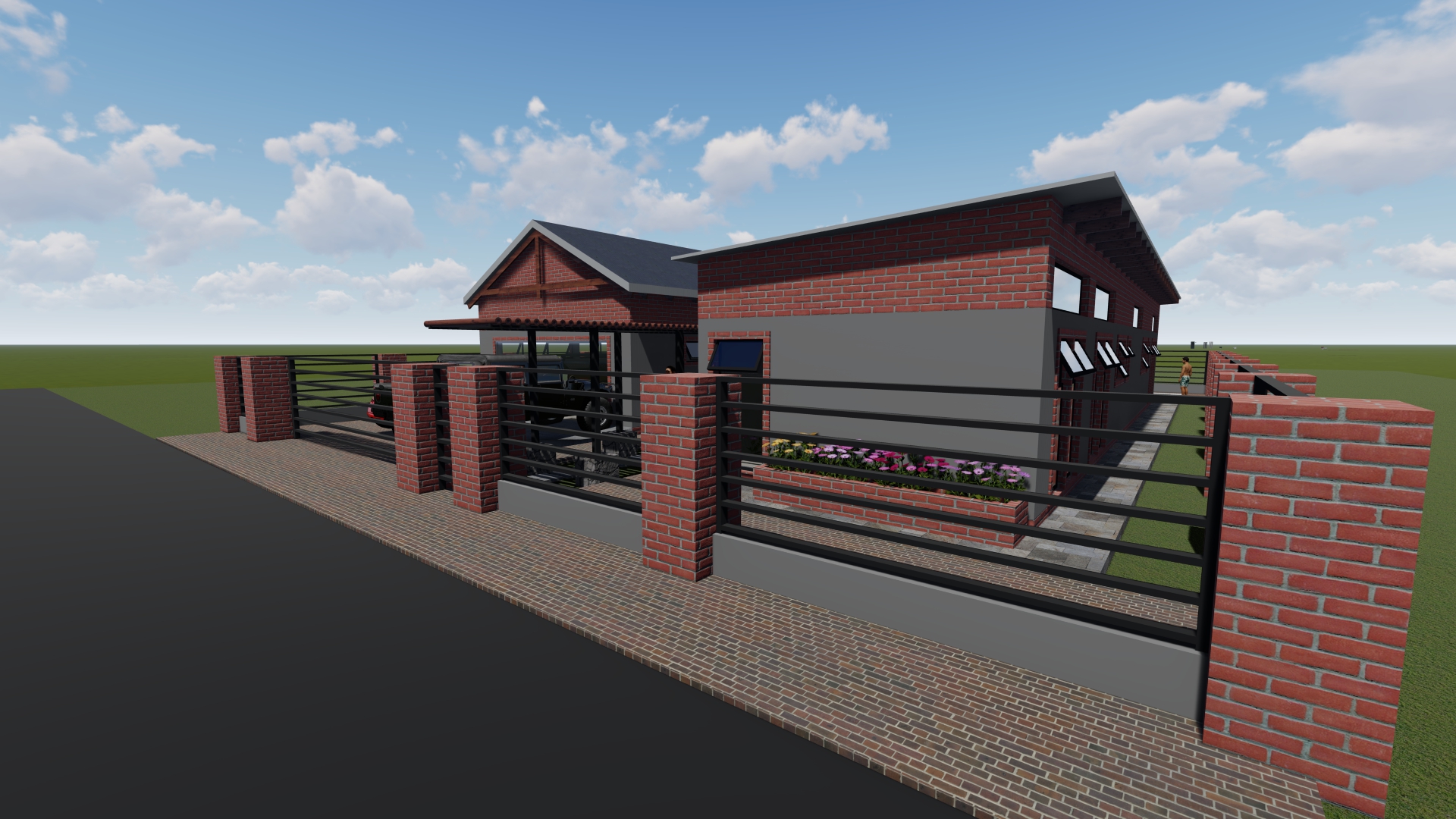 4 Bedroom Modern Family House Plan PDF - Image 14