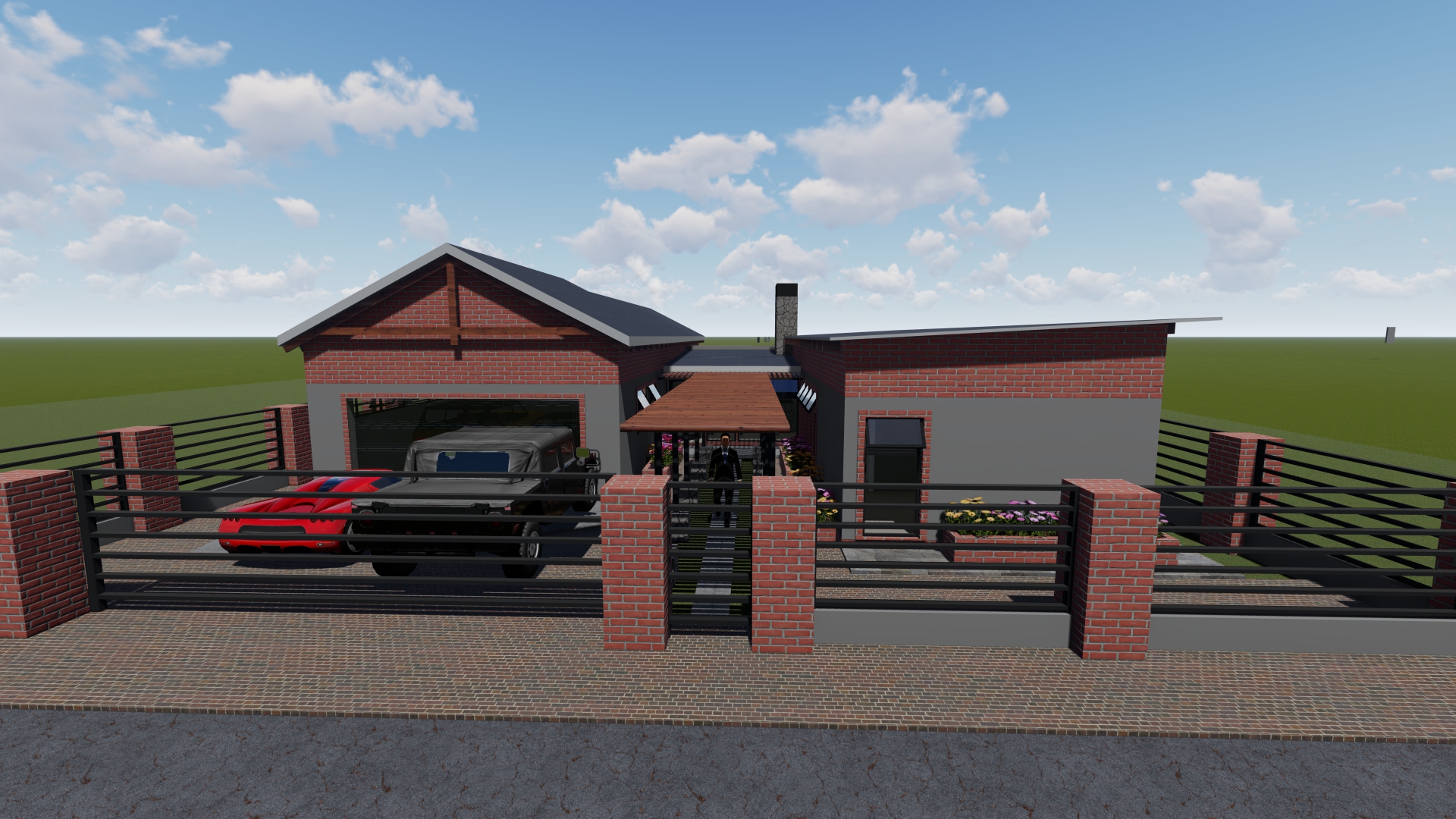 4 Bedroom Modern Family House Plan PDF - Image 15