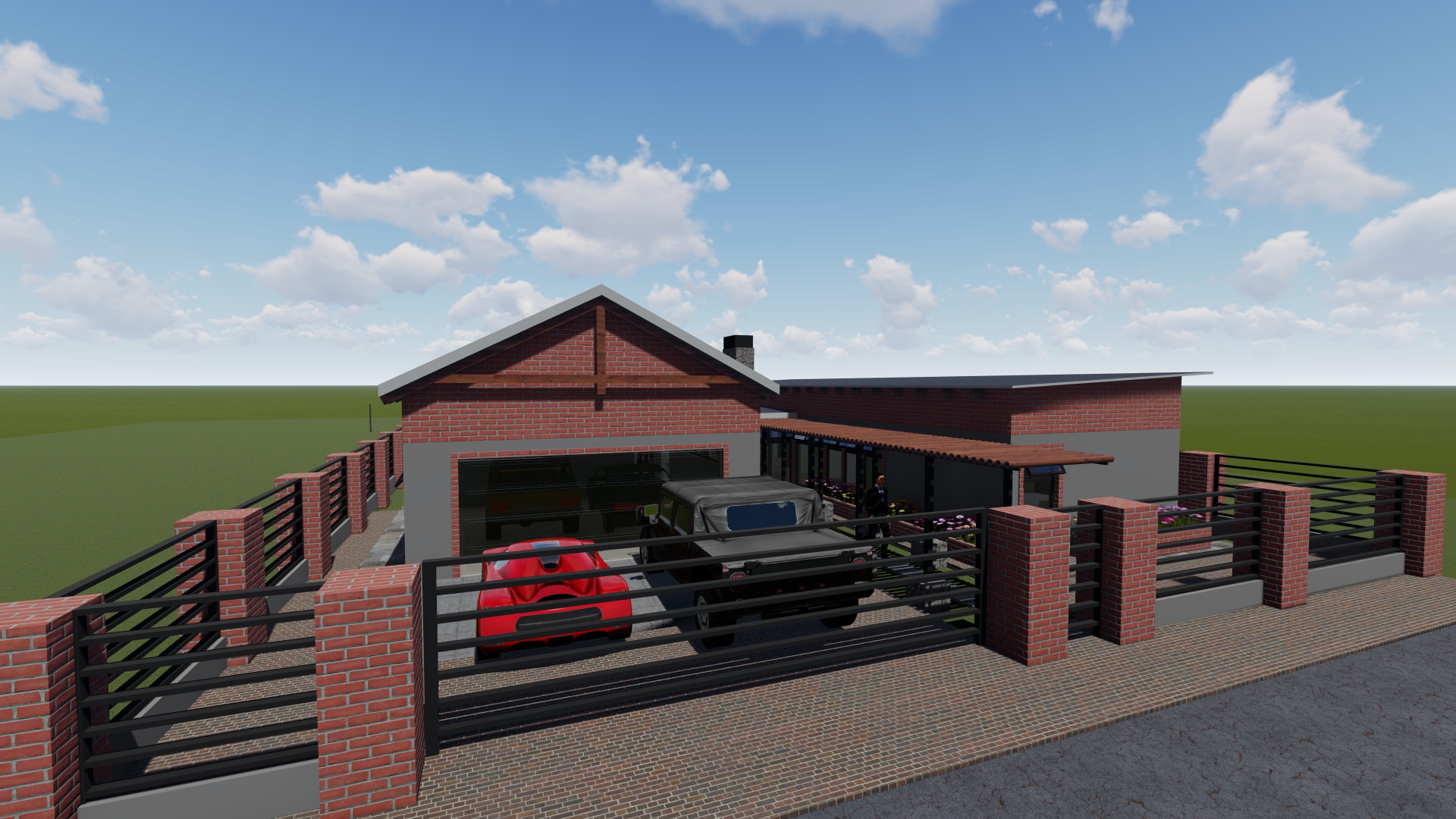 4 Bedroom Modern Family House Plan PDF - Image 16