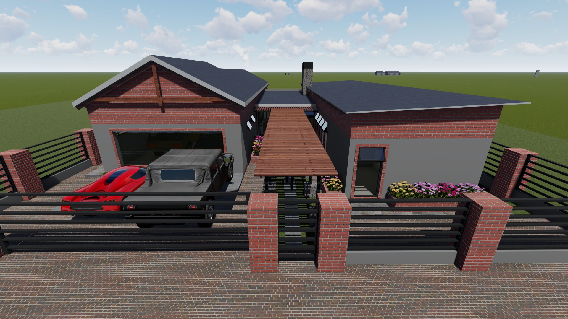 4 Bedroom Modern Family House Plan PDF - Image 17
