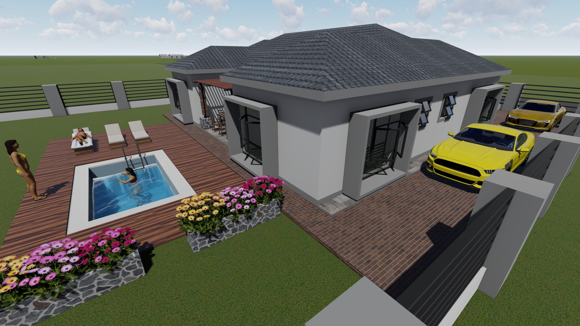 3 Bedroom Tuscany Residential House Plan Pdf - Image 19