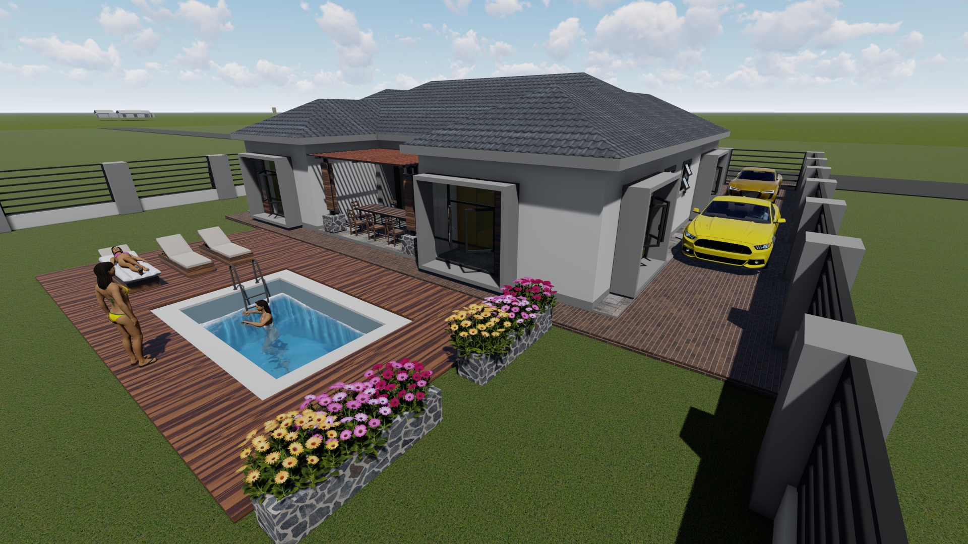 3 Bedroom Tuscany Residential House Plan Pdf - Image 18