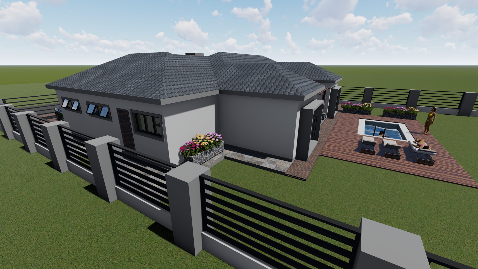 3 Bedroom Tuscany Residential House Plan Pdf - Image 14