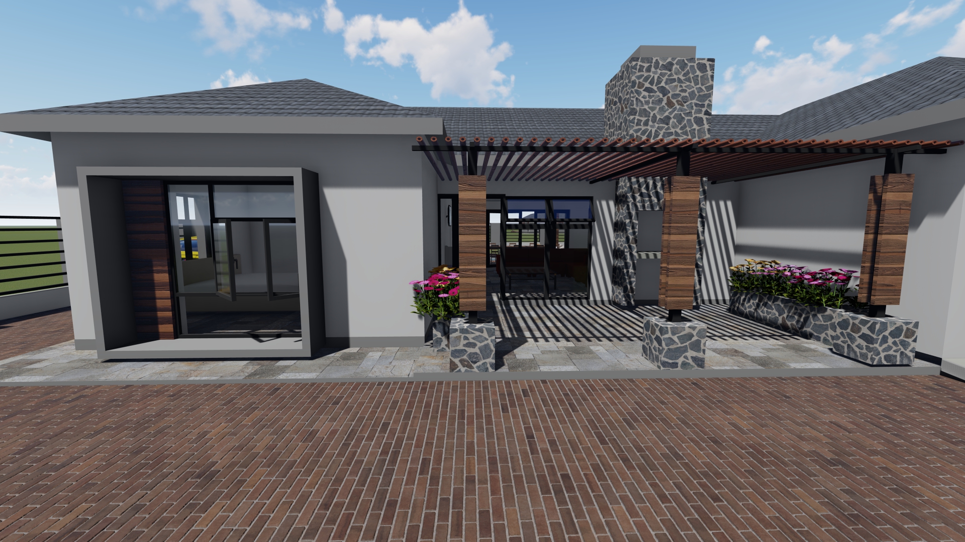 3 Bedroom Tuscany Residential House Plan Pdf - Image 4