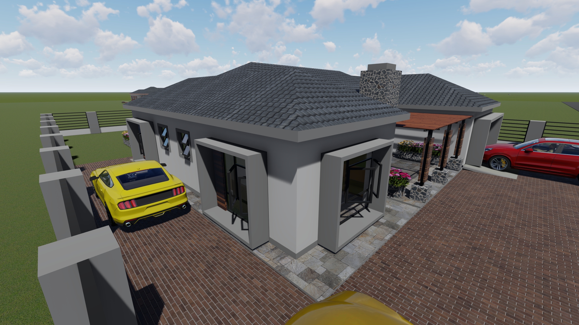 3 Bedroom Tuscany Residential House Plan Pdf - Image 3