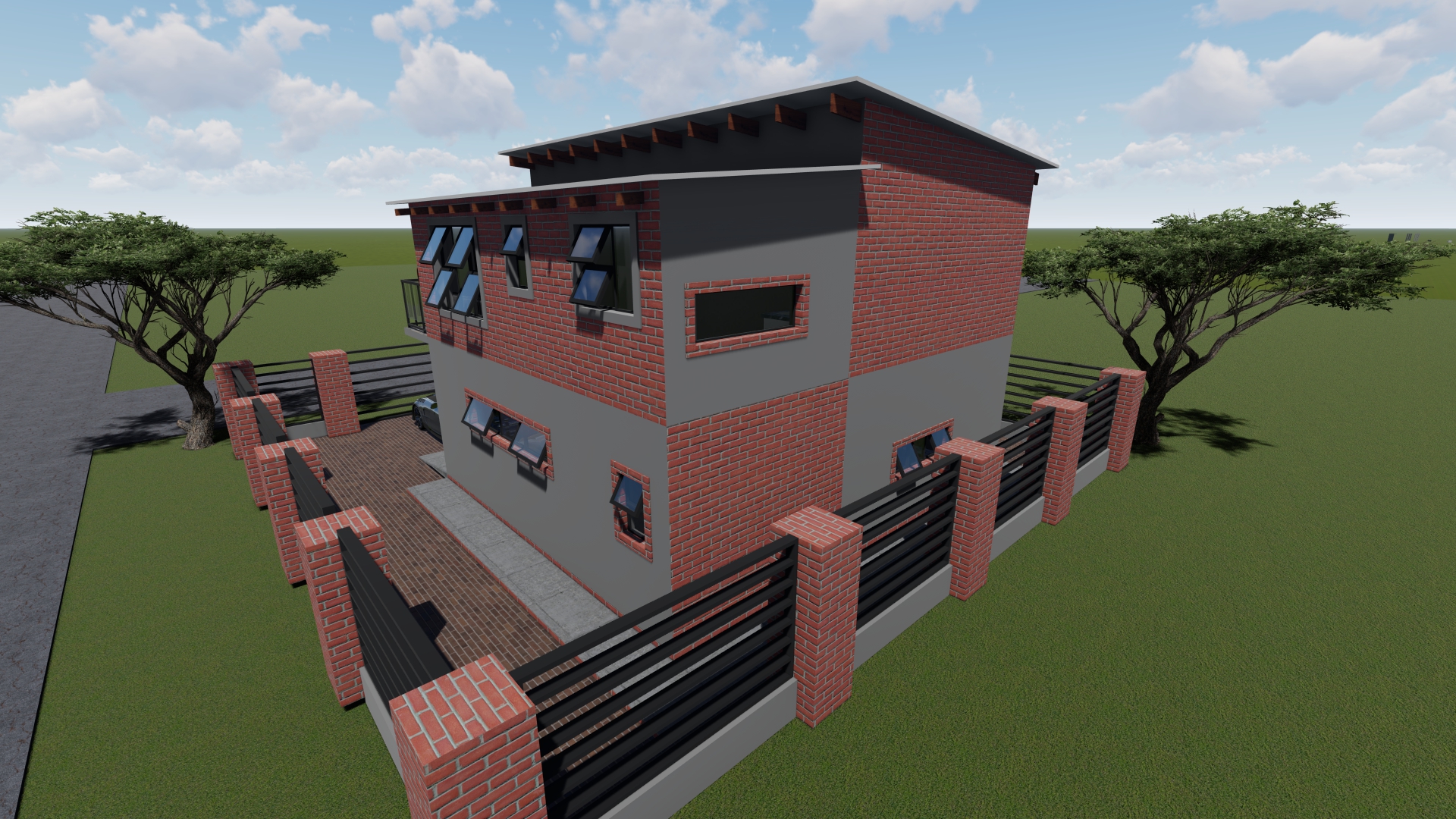 1 Bedroom Residence Double Storey House Plan PDF - Image 11