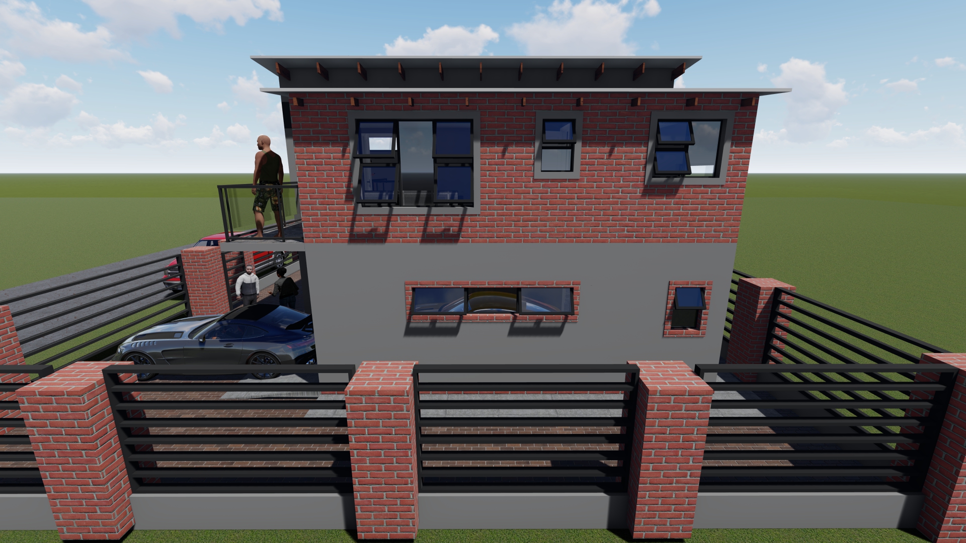 1 Bedroom Residence Double Storey House Plan PDF - Image 12