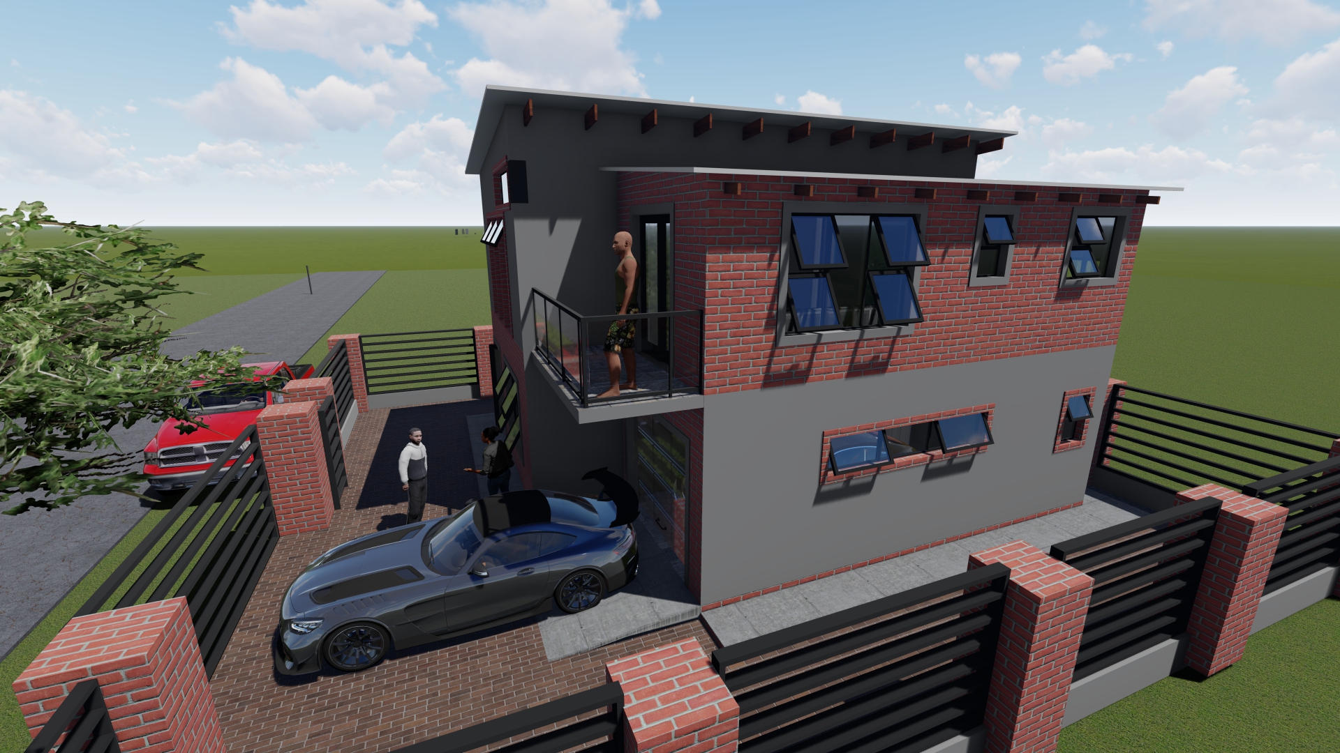 1 Bedroom Residence Double Storey House Plan PDF - Image 13