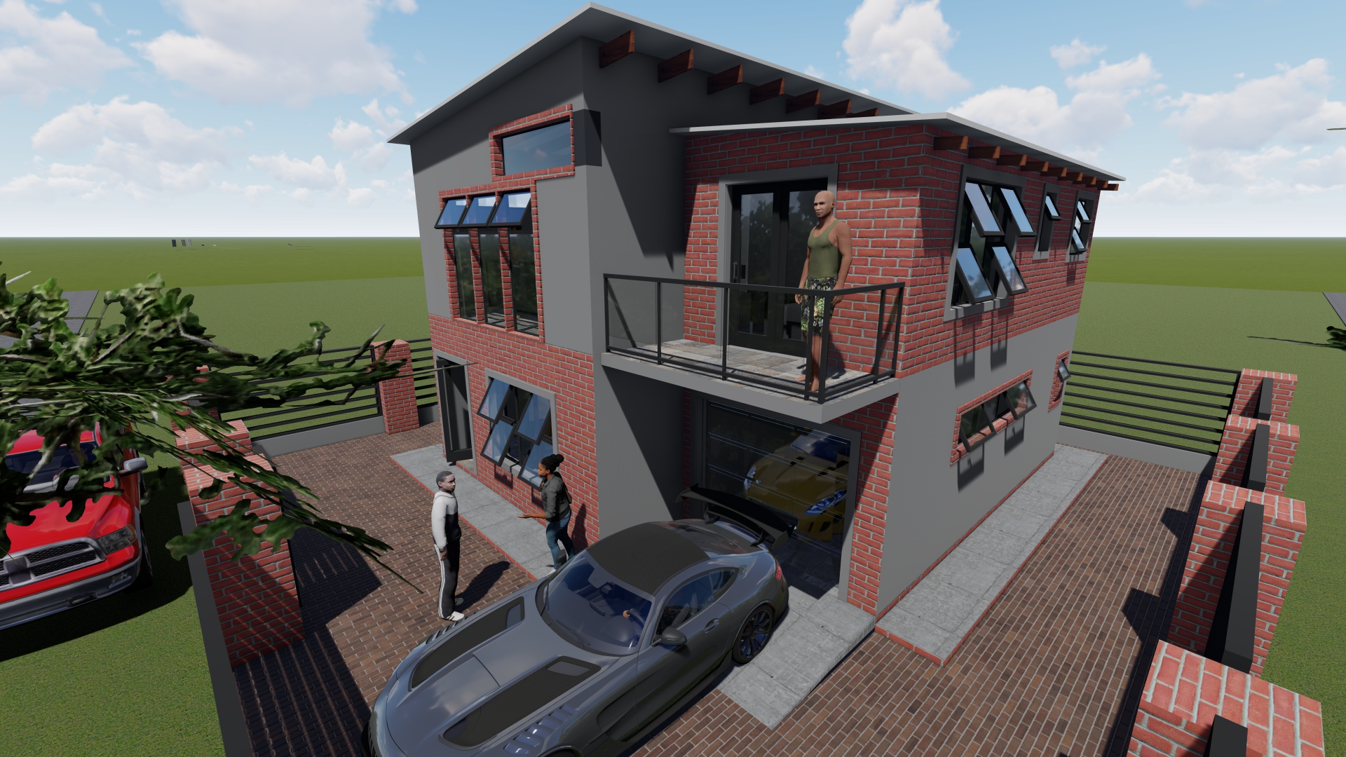 1 Bedroom Residence Double Storey House Plan PDF - Image 14