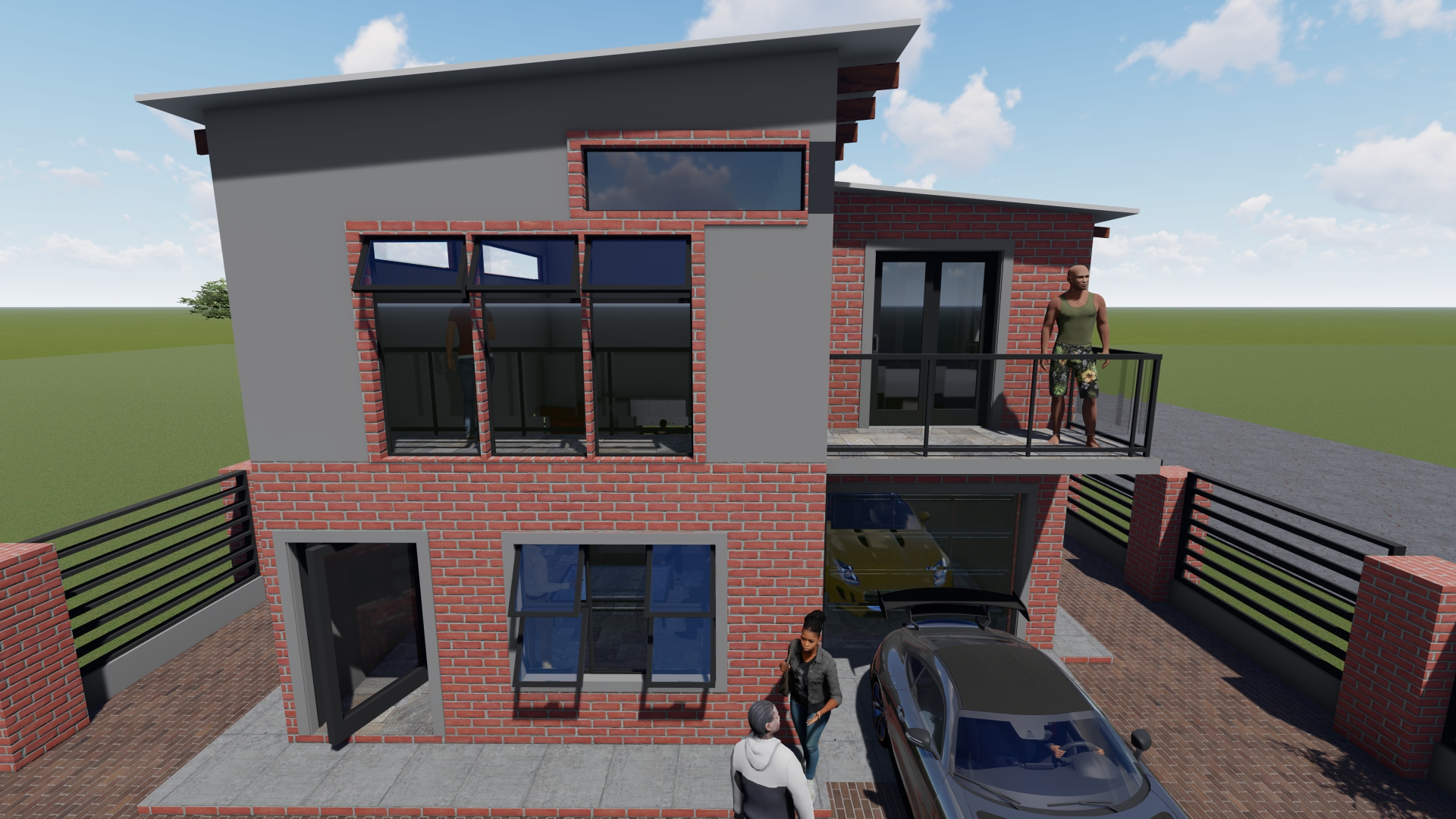 1 Bedroom Residence Double Storey House Plan PDF - Image 15