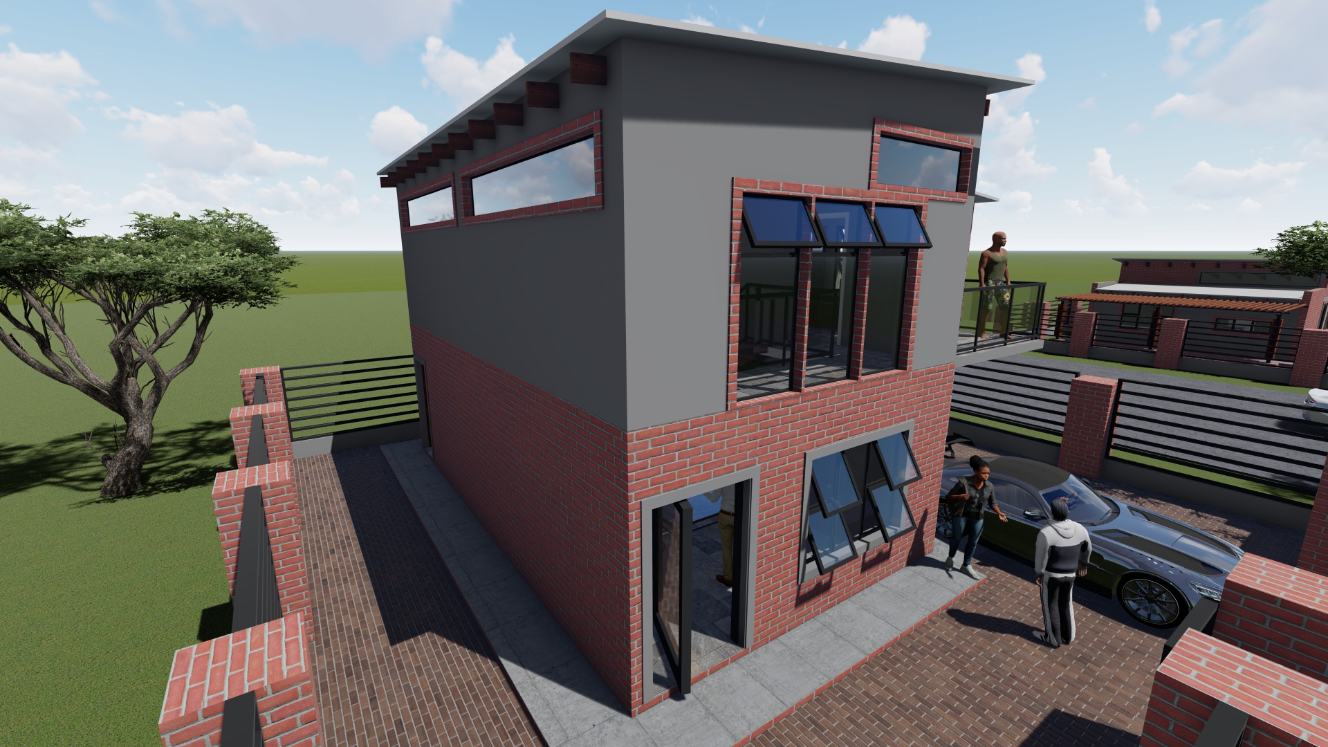 1 Bedroom Residence Double Storey House Plan PDF - Image 16
