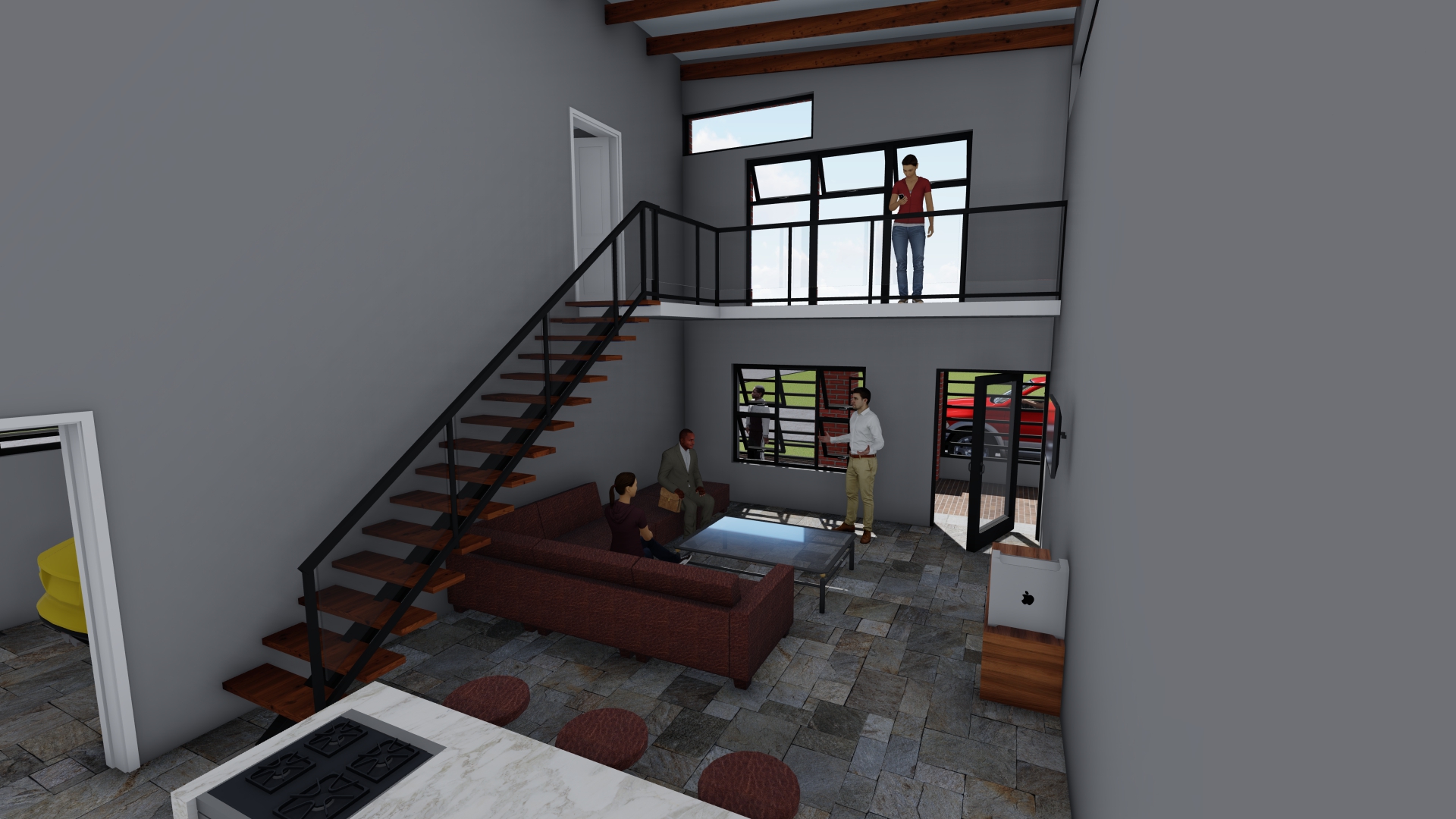 1 Bedroom Residence Double Storey House Plan PDF - Image 18