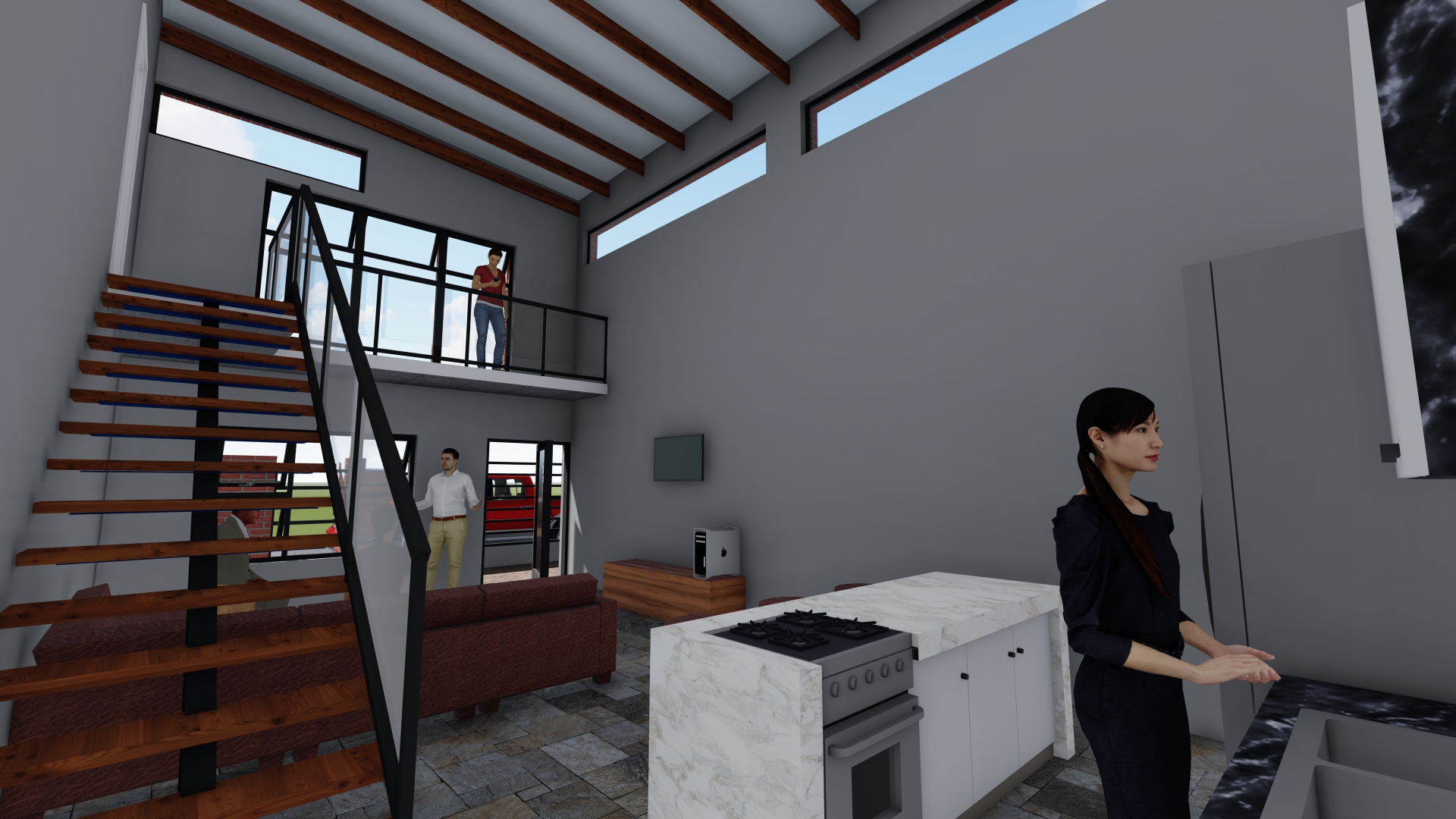 1 Bedroom Residence Double Storey House Plan PDF - Image 19
