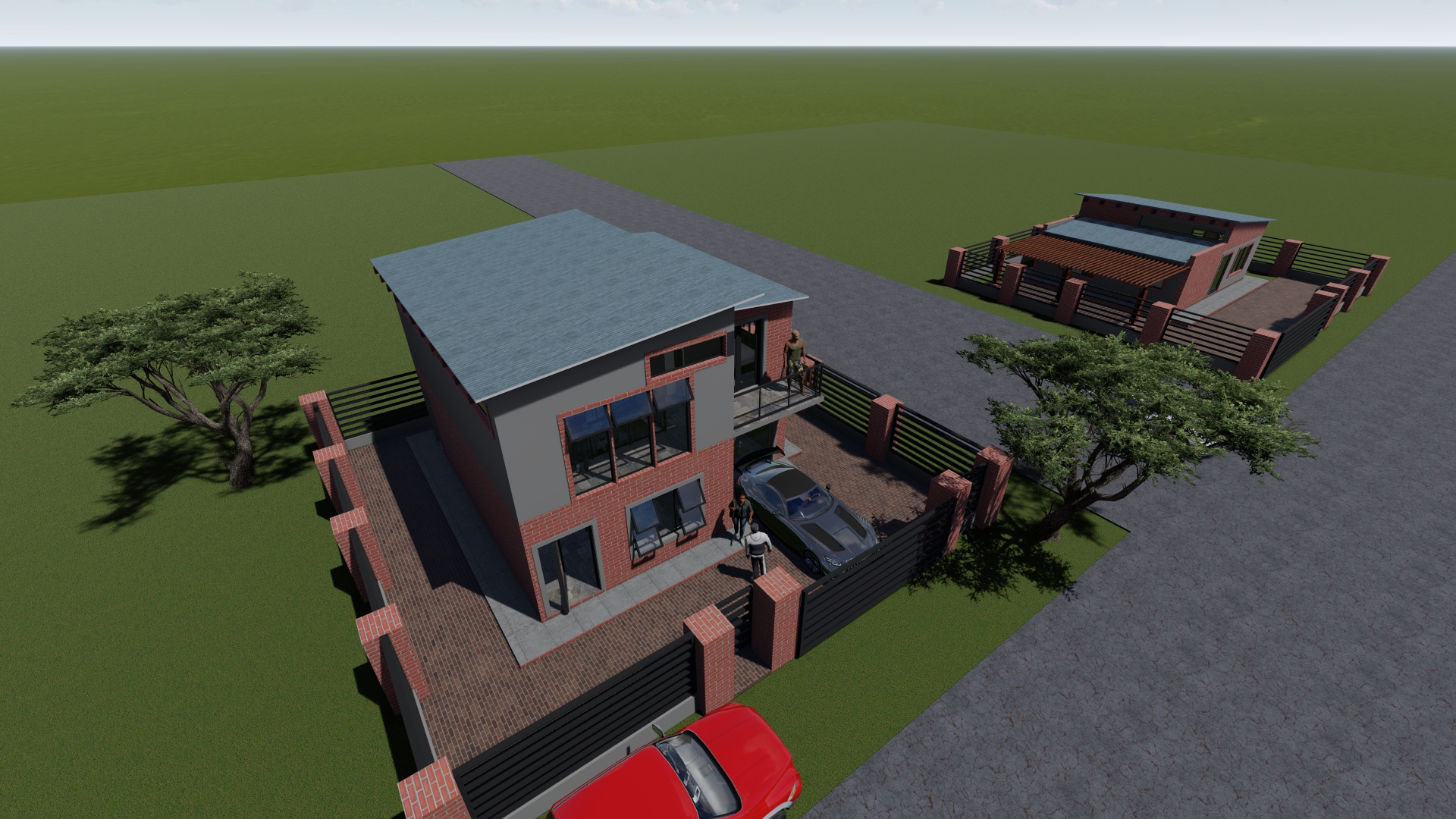 1 Bedroom Residence Double Storey House Plan PDF - Image 22