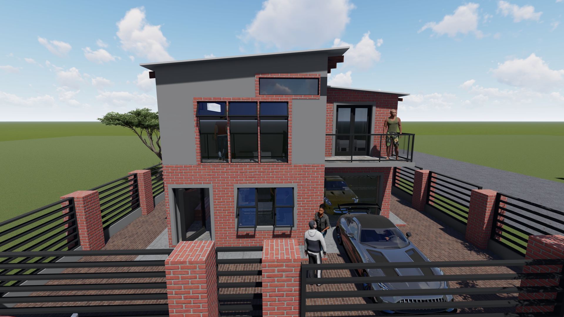 1 Bedroom Residence Double Storey House Plan PDF - Image 5