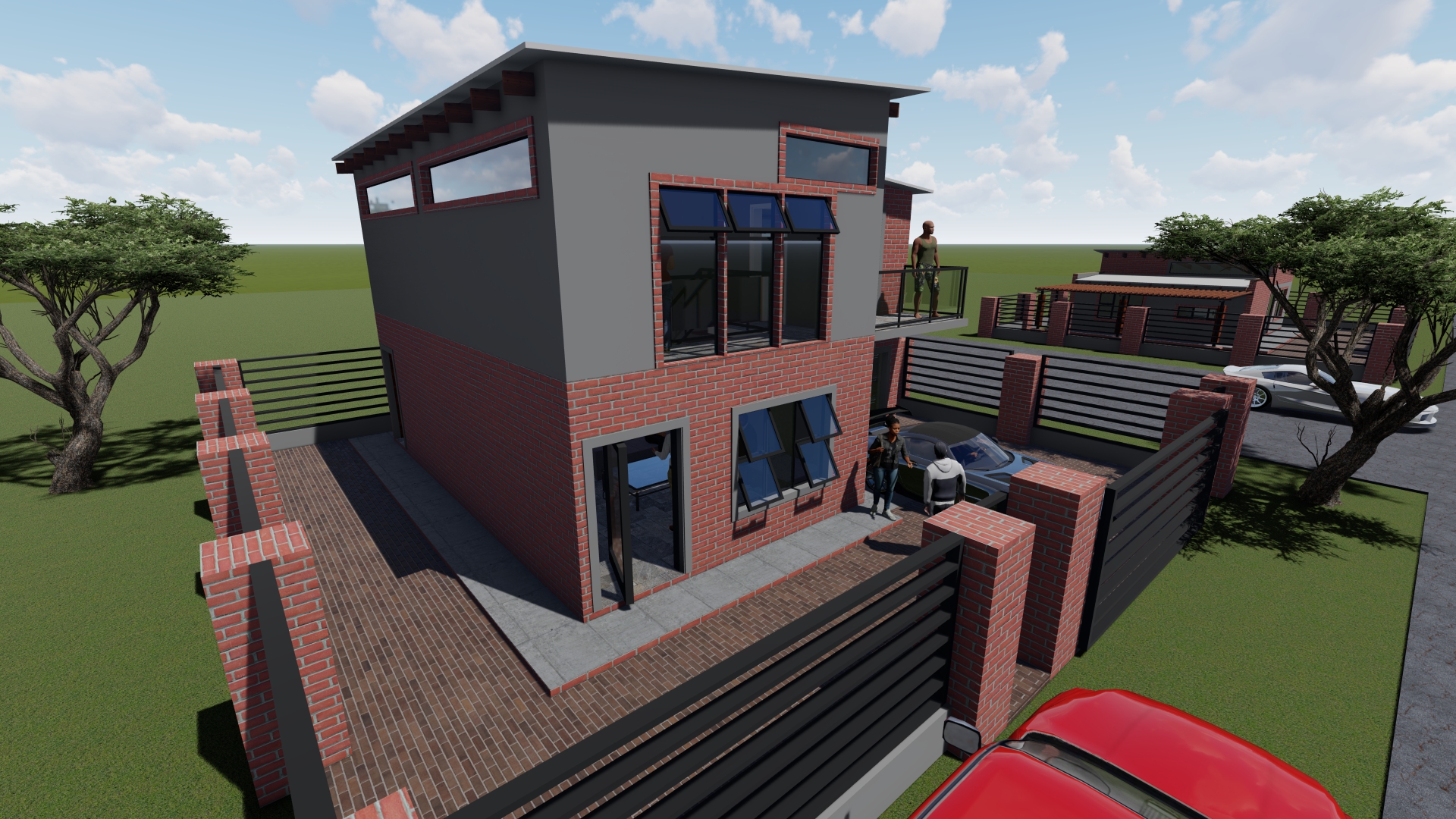 1 Bedroom Residence Double Storey House Plan PDF - Image 6