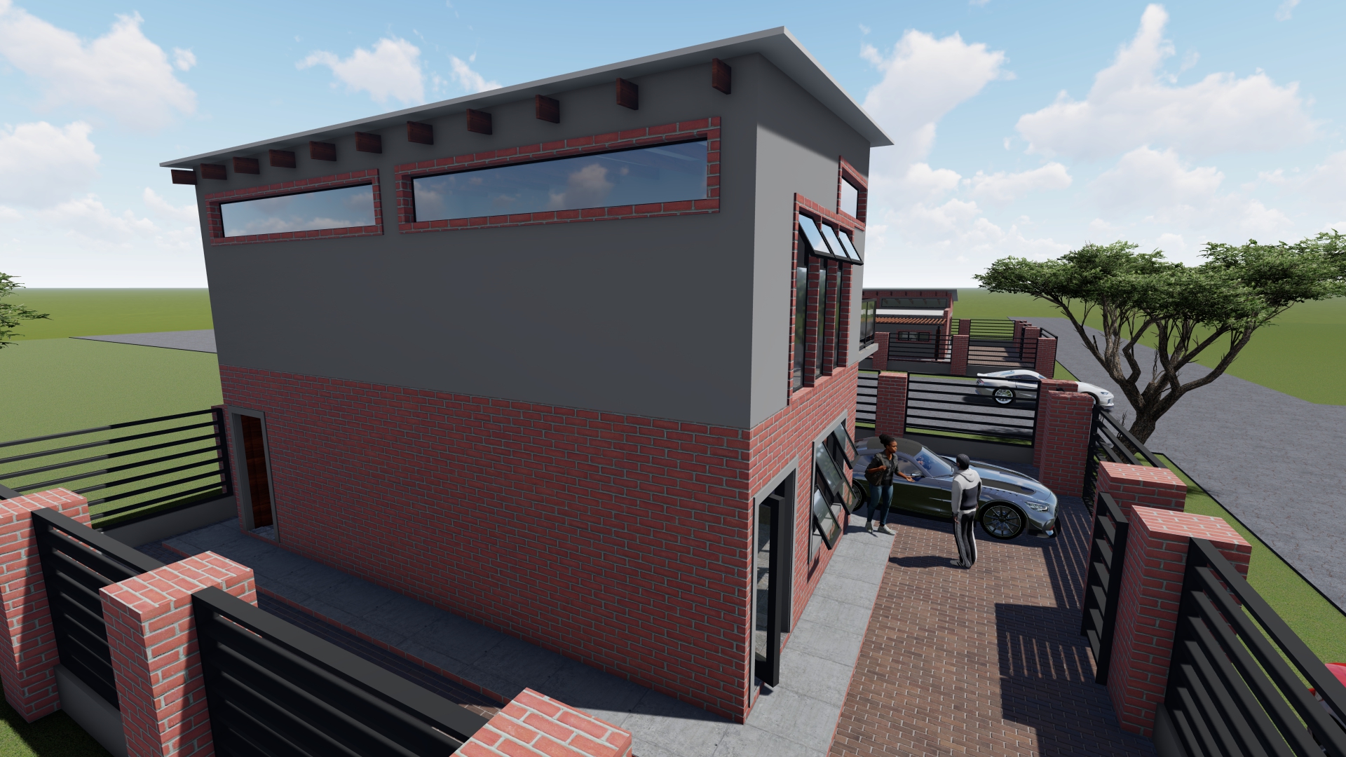 1 Bedroom Residence Double Storey House Plan PDF - Image 7