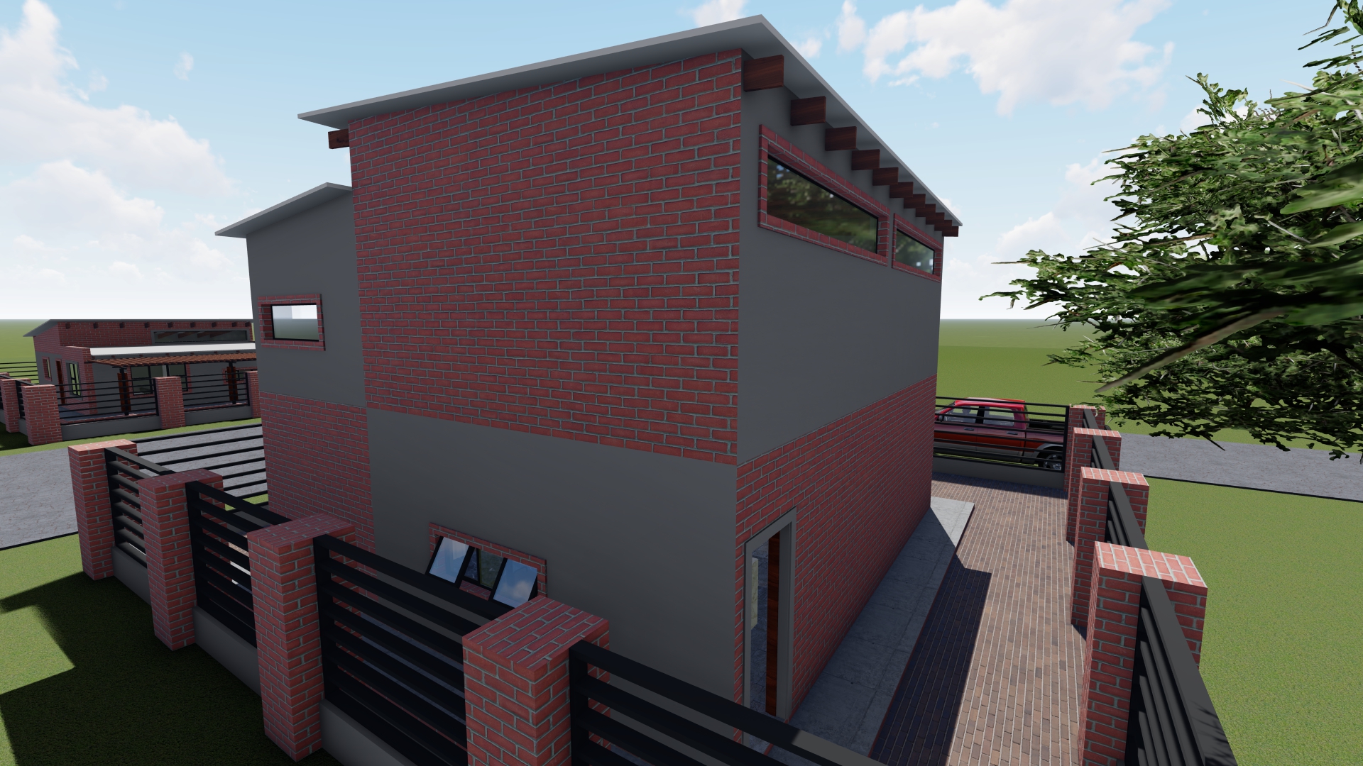 1 Bedroom Residence Double Storey House Plan PDF - Image 9